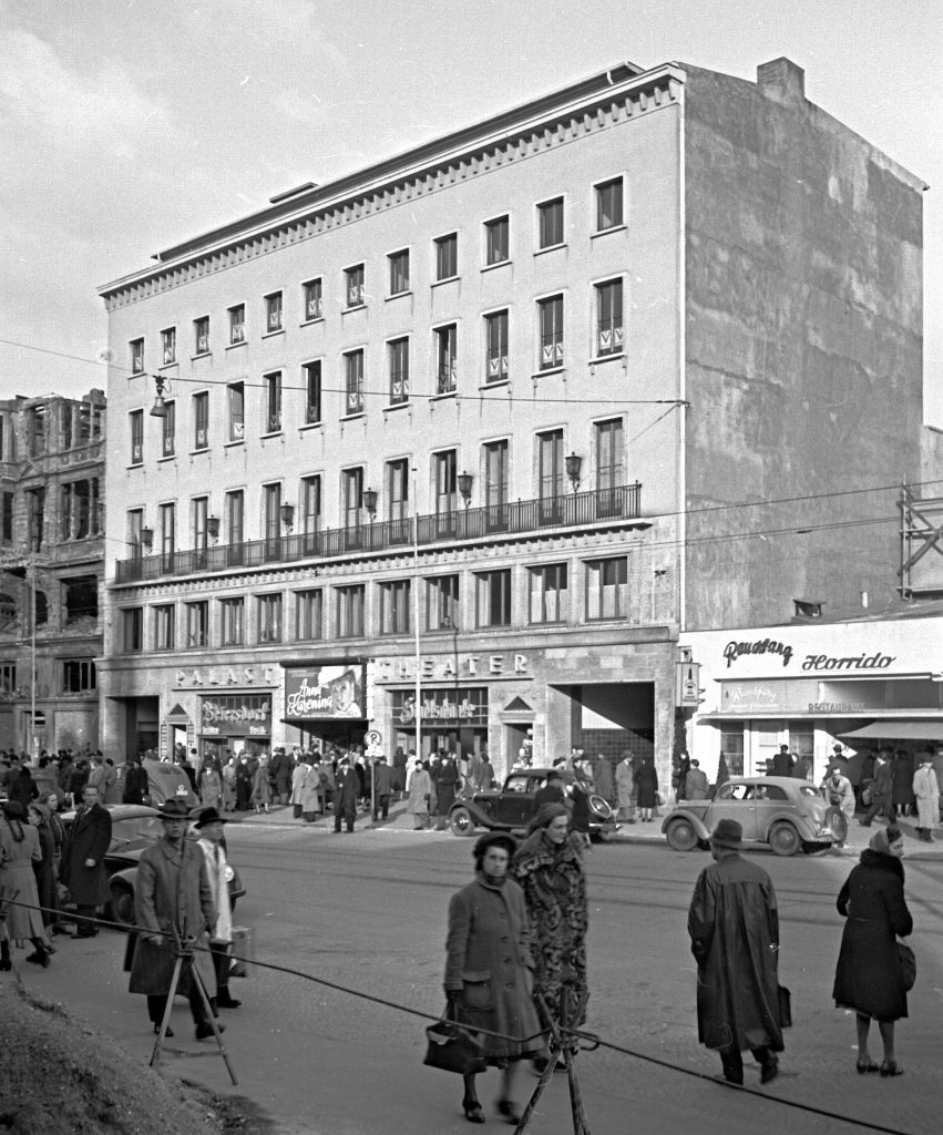 Hannover/Georgstraße mit Steintorplatz 50er Jahre
